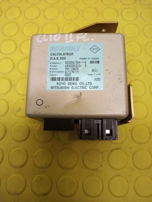 Renault clio ii блок керування підсилювача 820006192 фото №1