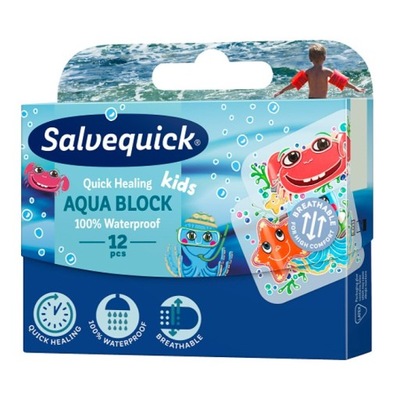 Plastry aqua block 12 szt.