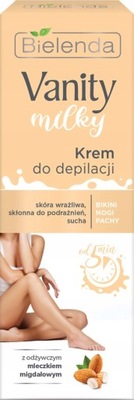 Bielenda Vanity milky krem do depilacji Bikini, nogi, pachy