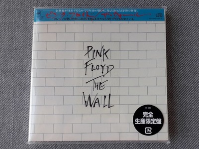 Pink Floyd The Wall cardboard mini LP Japan 2CD