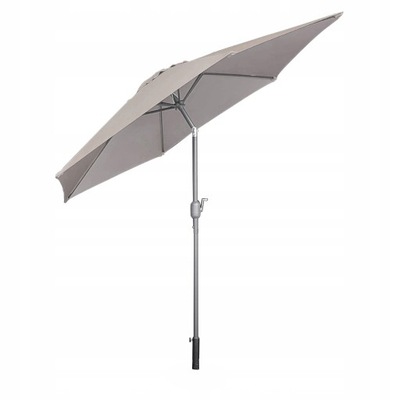 PARASOL OGRODOWY PLAŻOWY ŁAMANY ŚR.270 CM BEŻOWY