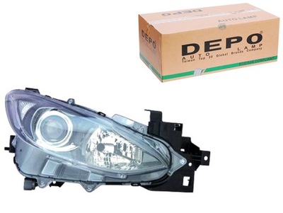 Фара h11/h15/w5w электрический mazda 3 bm 09. фото №1