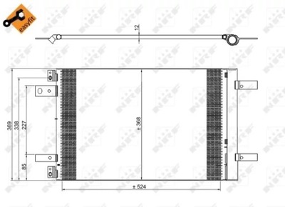 NRF 350323 SKRAPLACZ, ACONDICIONAMIENTO  