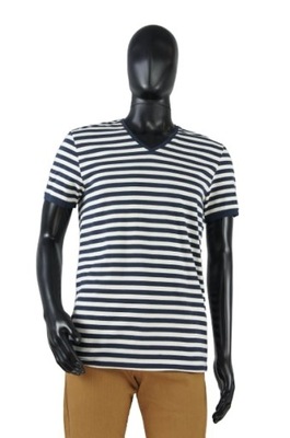 MARCIANO GUESS PASIASTY T-SHIRT V NECK (L)