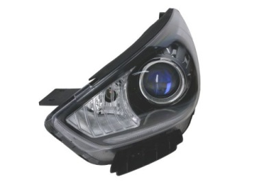 Фара лампа левая перед hb3 + led kia niro 2016-2022 гомологация tyc фото №1