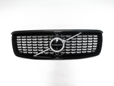 Volvo xc90 2 2 19-24 рестайлинг  r-design решётка радиатора решётка  решётка w бампер черный фото №1