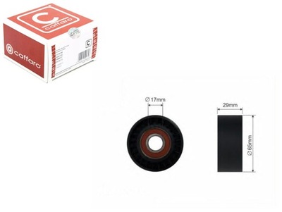 Caffaro 13-00 ролик натяжителя, ремень клиновой многоручьевой фото №1