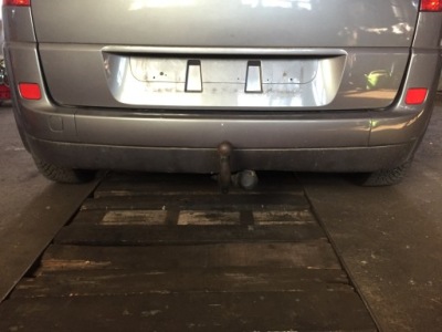 Бампер задняя renault scenic ii w цвет nv603 фото №1