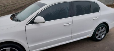 Дверь передние перед левая skoda superb 2 ii lf9e 1026 фото №1