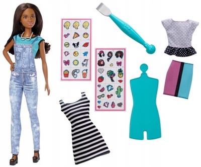 Barbie Zrób to sama: Modne naklejki DYN94