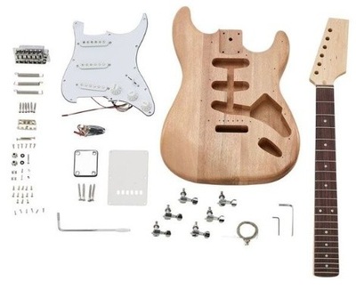 Harley Benton Electric Guitar Kit ST-Style Gitara elektryczna zrób to sam