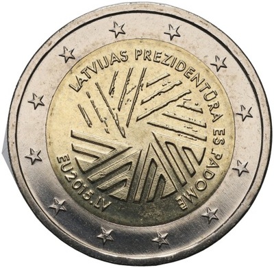 Łotwa, 2 euro 2015, Prezydentura, Kapsel