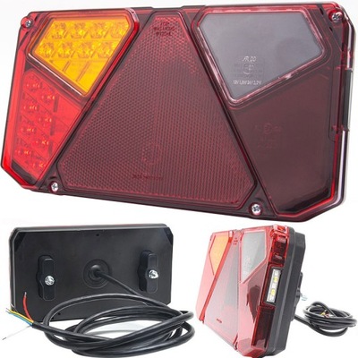 Лампа комбінована задня ліва led діодна гомологація фото №1