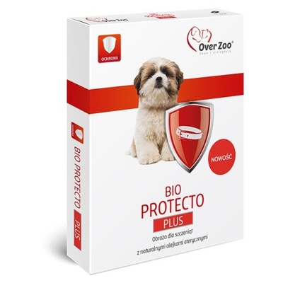 OVER ZOO Obroża Bio Protecto PLUS szczenięta 35cm