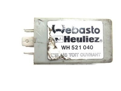 Реле pektron webasto wh521040 renault фото №1