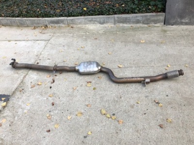 Mercedes w205 c klas гаситель выхлоп фото №1