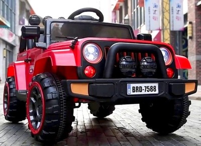 JEEP TERENOWY 4x4 AKUMULATOR 12V 4x45W PILOT