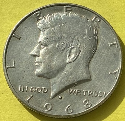 USA Half Dollar 50 centów 1968 *11