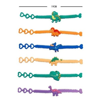 Bransoletka dla dzieci - dinozaury