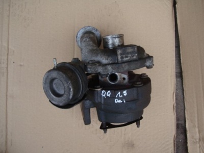 Nissan qashqai j10 07-10 1.5 dci турбонагнітач фото №1