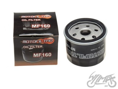 FILTRO ACEITES MF160 (HF160) MOTOFILTRO  