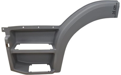 Mercedes atego 1317 ниша порог левая крыло фото №1