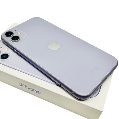 iPhone 11 128GB fioletowy purple bateria 100%