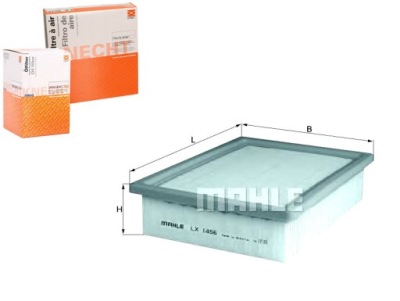 Knecht фильтр воздуха ford maverick 2.0/2.3/3.0 фото №1