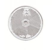 Відбивач ліхтарі відбивний білий 60mm aa9 фото №1