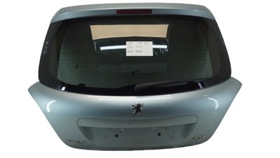 Крышка багажника багажника задняя peugeot 207 lift hb 5d kgz фото №1