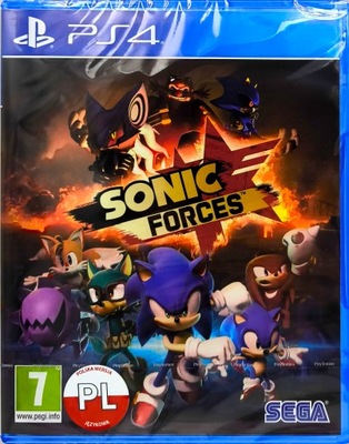 SONIC FORCES / PS4 / NOWA / PO POLSKU