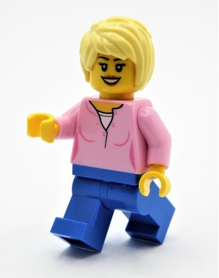 LEGO figurka kobieta sprzedawca cty1047 F0027