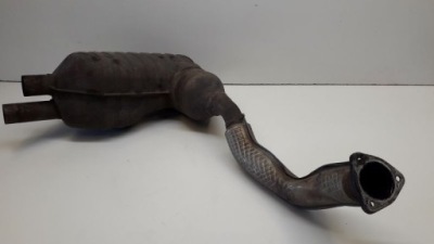 Porsche boxster 987 выхлоп гаситель катализатор правый фото №1