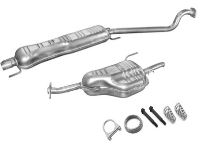 OPEL ASTRA 2 G - 1.6 - UNIVERSAL (ROK 1998-2003) DOS SILENCIADORES  