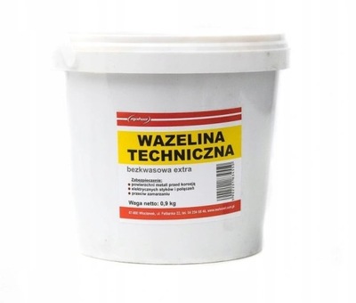 MALWA WAZELINA TECHNICZNA BEZKWASOWA 900g