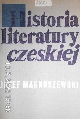 Historia literatury czeskiej - J Magnuszewski