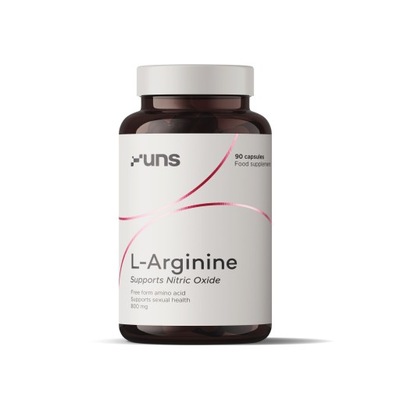 UNS L-ARGININE 90 KAPS LIBIDO SIŁA POMPA POTENCJA