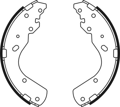 Abe c03044abe набор колодка тормозных фото №1