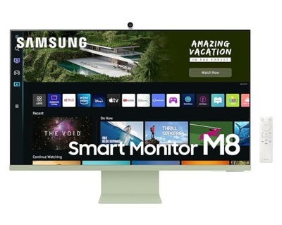 Monitor Samsung SMART M8 32'' LS32BM80GUUXEN green