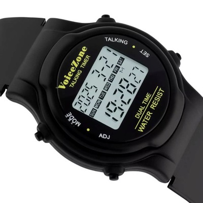 ZEGAREK DLA NIEWIDOMYCH MÓWIĄCY PO POLSKU