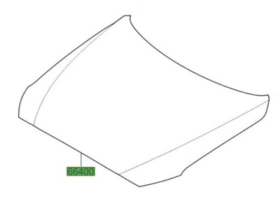 Hyundai genesis 2014-2016 капот двигателя фото №1