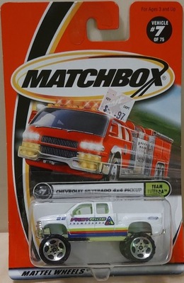 Matchbox 2000r Chevrolet Silverado 4x4