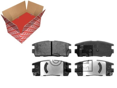 Комплект тормозных колодок тормозных febi 37583 оригинальный номер c20012ab фото №1