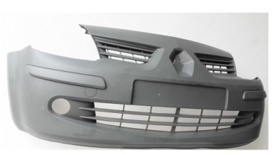 Бампер передний renault modus '04-'07 противотуманные фары фото №1