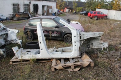 Кузов vw atlas cross sport bok правый блок двигателя a b порог лонжерон 3cm фото №1