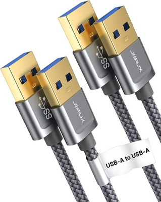 JSAUX Kabel USB 3.0 USB A do USB A 1m