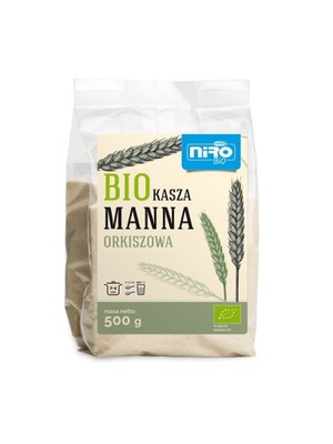 Kasza manna orkiszowa biała 500g BIO