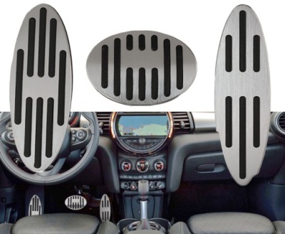 НАКЛАДКИ NA ПЕДАЛІ МІНІ COOPER R56 R57 R58 R59 R60 R61 F56 2006-2023 PODST 