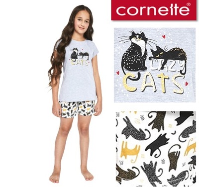 CORNETTE dievčenské pyžamo CATS mačičky 86/92 HIT!