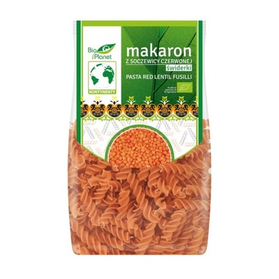 MAKARON (Z SOCZEWICY CZERWONEJ) ŚWIDERKI BIO 250 g